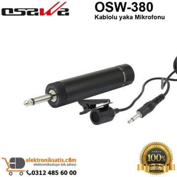Osawa OSW-380 Kablolu Yaka Mikrofonu