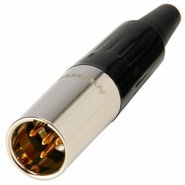 Amphenol AG4M 4 Pin Mini XLR Erkek Konnektör