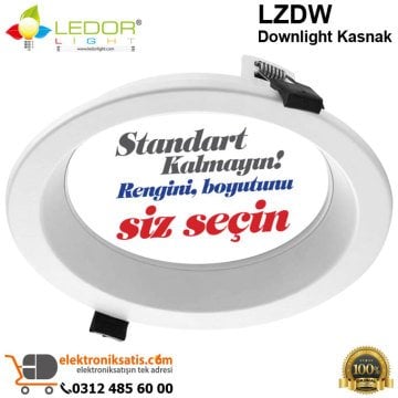 Ledorlight LZDW Downlight Kasnak