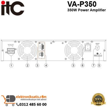 ITC VA-P350 350W Power Amplifier