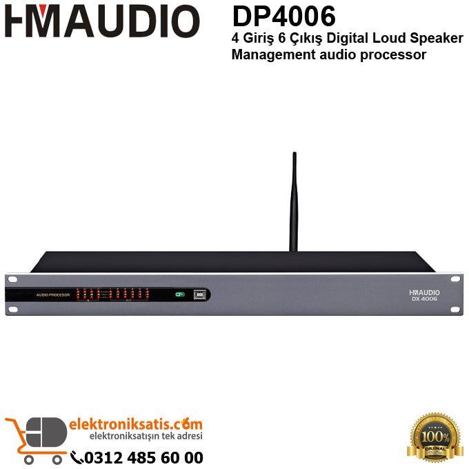 Hmaudio DP4006 4X6 Dijital Audio Processor