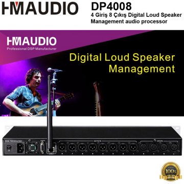 Hmaudio DP4008 4X8 Dijital Audio Processor