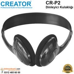 Creator CR-P2 Dinleyici Kulaklığı