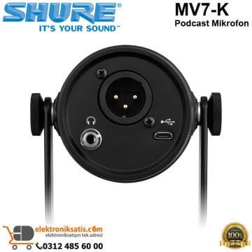 Shure MV7-K Podcast Mikrofon