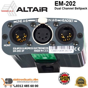 Altair EM-202 Dual Channel Beltpack