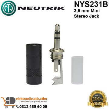 Neutrik NYS231B Mini Stereo Jack