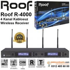 Roof R-4000 UHF Kablosuz Receiver