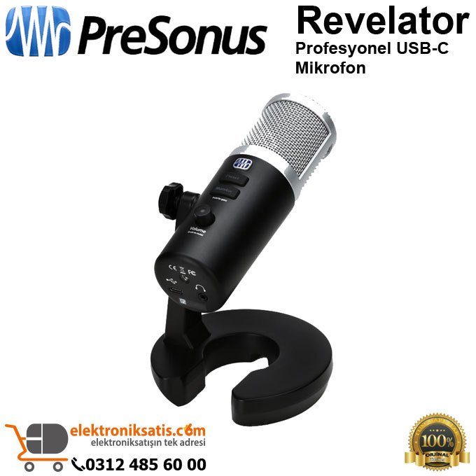 PRESONUS Revelator Profesyonel USB-C Mikrofon