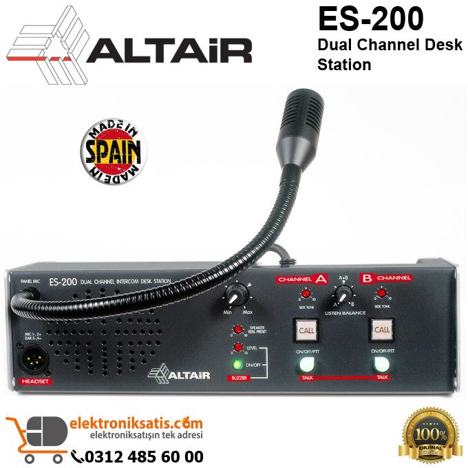 Altair ES-200 Dual Channel Desk Station