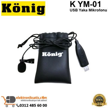 König K YM-01 USB Yaka Mikrofonu