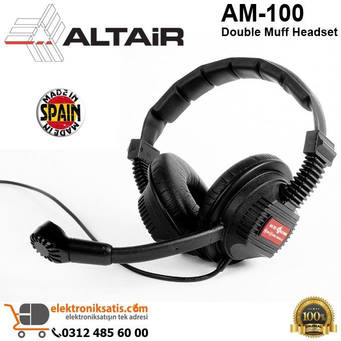 Altair AM-100 Double Muff Headset