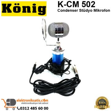 König K-CM 502 Condenser Stüdyo Mikrofonu