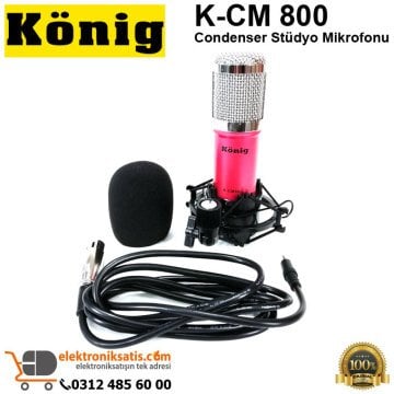 König K-CM 800 Condenser Stüdyo Mikrofonu