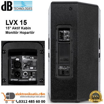 dB Technologies LVX 15 Aktif Kabin Hoparlör