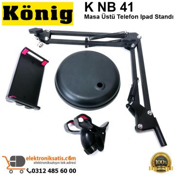König K NB 41 Masa Üstü Telefon Ipad Standı