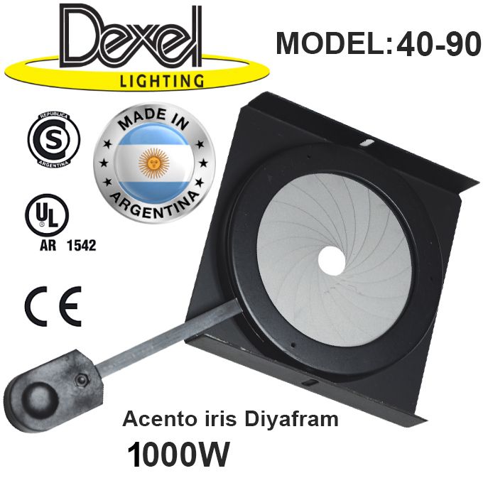 DEXEL 40-90 Acento iris Diyafram 1000W