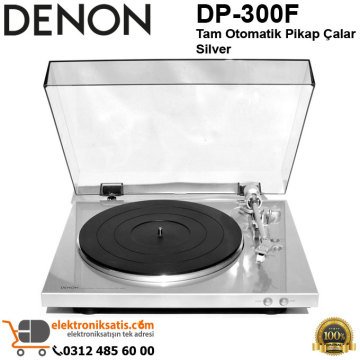 Denon DP-300F Silver Tam Otomatik Pikap Çalar