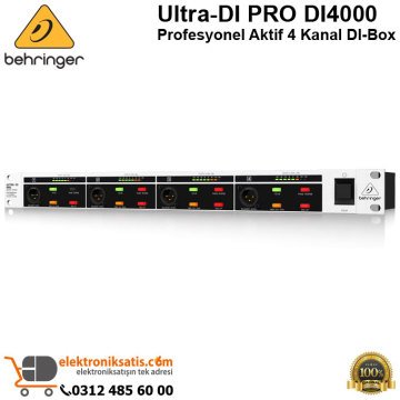 Behringer Ultra-DI PRO DI4000 Aktif DI-Box