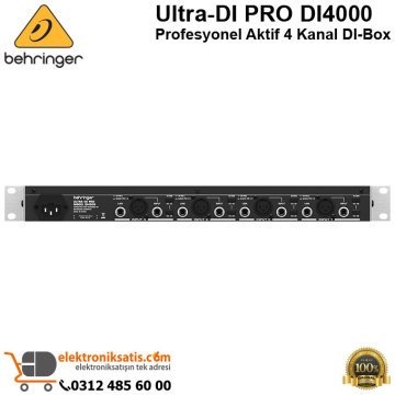 Behringer Ultra-DI PRO DI4000 Aktif DI-Box