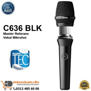 AKG C636 BLK Master Referans Vokal Mikrofon