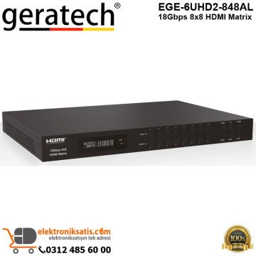 Geratech EGE-6UHD2-848AL 18Gbps 8x8 HDMI Matrix