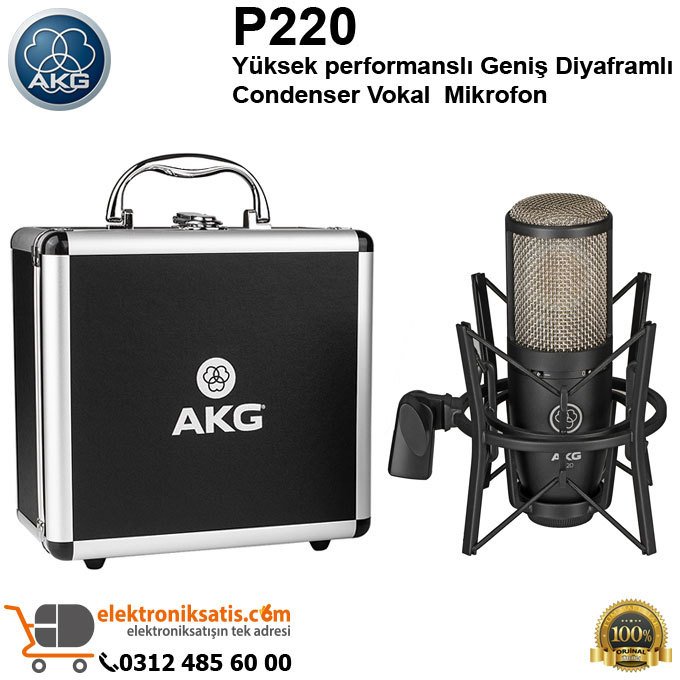 AKG P220 Condenser Vokal Mikrofon