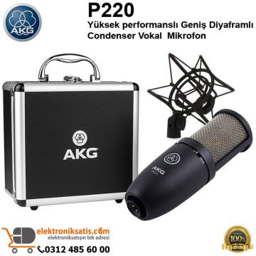 AKG P220 Condenser Vokal Mikrofon