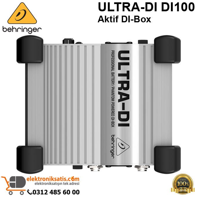 Behringer ULTRA-DI DI100 Aktif DI-Box