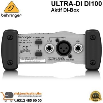 Behringer ULTRA-DI DI100 Aktif DI-Box