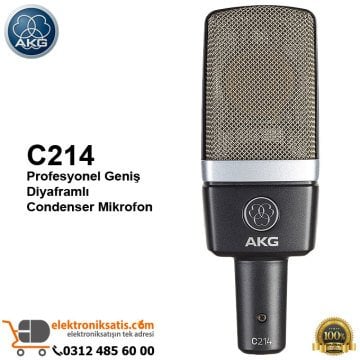 AKG C214 Condenser Vokal Mikrofon