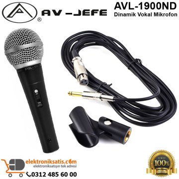 AV-JEFE AVL-1900ND Dinamik Vokal Mikrofon