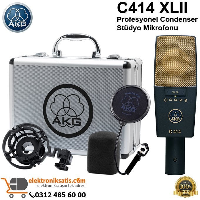 AKG C414 XLII Condenser Stüdyo Mikrofonu