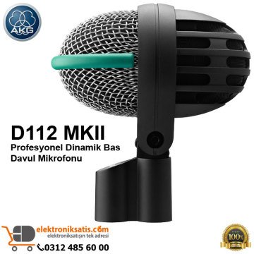 AKG D112 MKII Dinamik Bas Davul Mikrofonu
