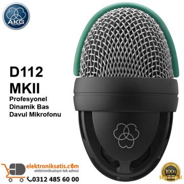 AKG D112 MKII Dinamik Bas Davul Mikrofonu