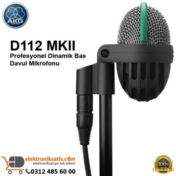 AKG D112 MKII Dinamik Bas Davul Mikrofonu