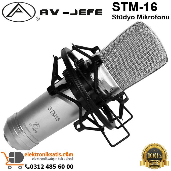 AV-JEFE STM-16 Stüdyo Mikrofonu
