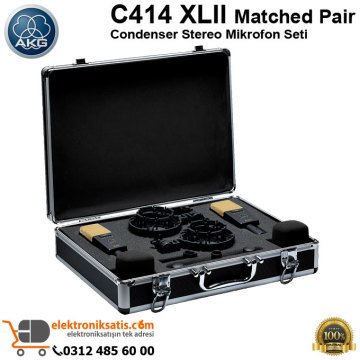 AKG C414 XLII Matched Pair Stereo Mikrofon Set