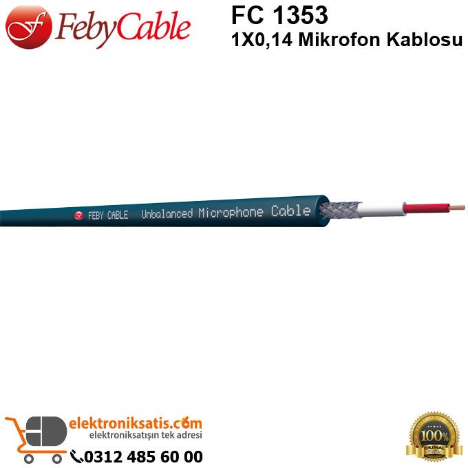 Feby Cable FC 1353 1X014 Mikrofon Kablosu