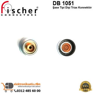 Fischer DB 1051 Şase Tipi Dişi Triax Konnektör