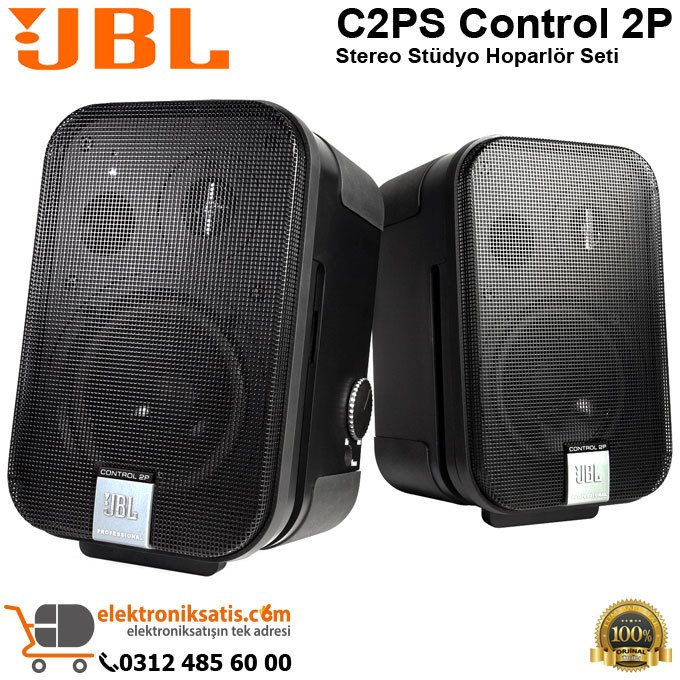 JBL C2PS Control 2P Stereo Stüdyo Hoparlör Seti