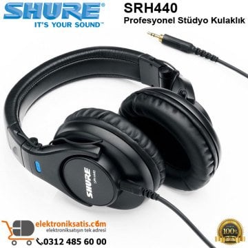 Shure SRH440 Profesyonel Stüdyo Kulaklık