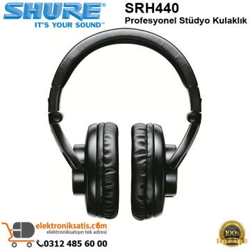 Shure SRH440 Profesyonel Stüdyo Kulaklık