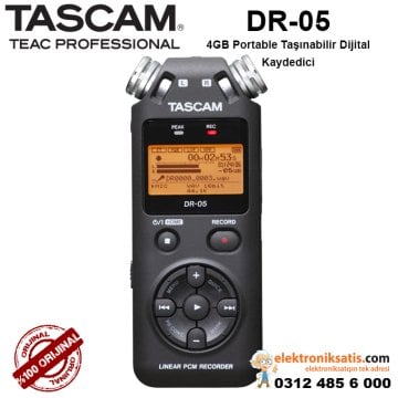 Tascam DR-05 Portable Dijital Kaydedici