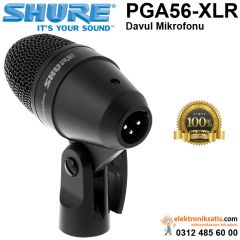 Shure PGA56-XLR Kardioid Dinamik Davul Mikrofonu
