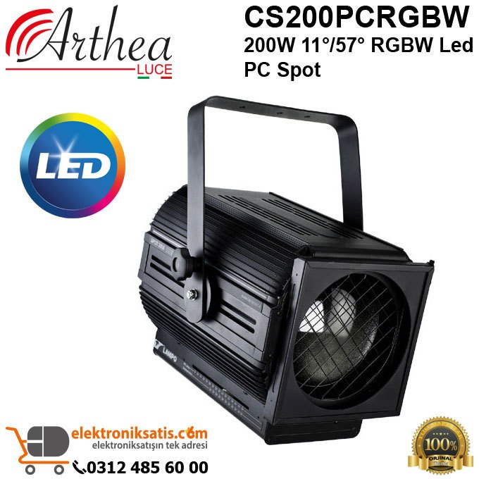 Arthea Luce 200W 11°/57° RGBW Led PC Spot