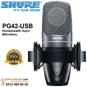 Shure PG42-USB Kondansatör Kayıt Mikrofonu