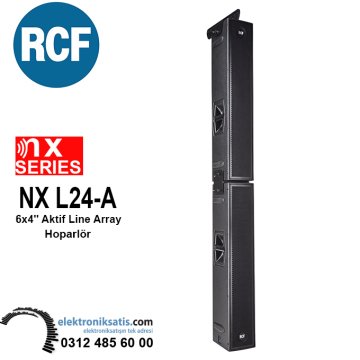 Rcf NXL 24-A 4x6 Woofers 1400 Wpeak Aktif Line Array Hoparlör