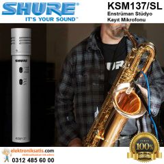 Shure KSM137/SL Enstrüman Stüdyo Kayıt Mikrofonu