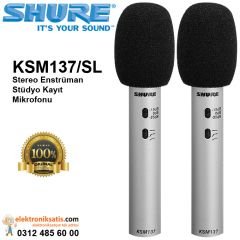 Shure KSM137/SL Stereo Enstrüman Stüdyo Kayıt Mikrofonu
