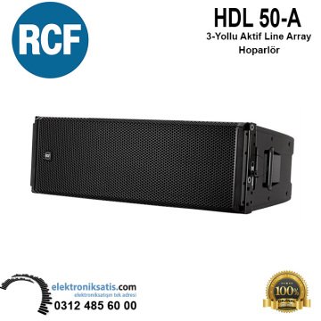 RCF HDL 50-A 3-Yollu Aktif Line Array Hoparlör